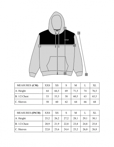 MOKOVEL DOUBLE ZIP HOODIE