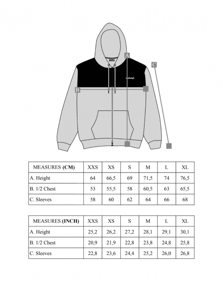 MOKOVEL DOUBLE ZIP HOODIE