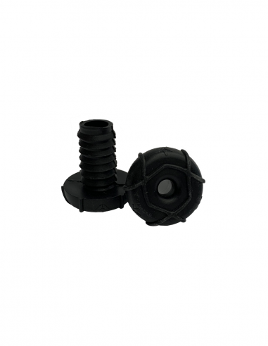 BLUNT NYLON BAR ENDS AL BLACK
