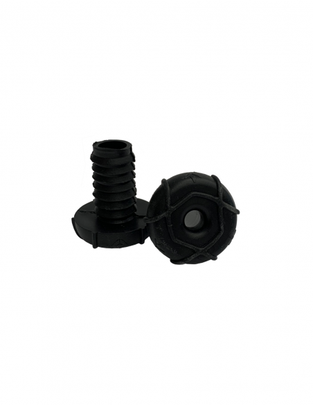 BLUNT NYLON BAR ENDS AL BLACK