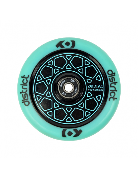 DISTRICT ZODIAC WHEEL 110 BLACK SKY BLUE