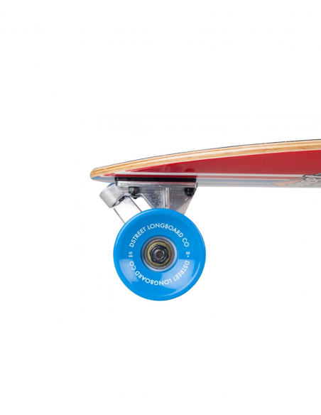 LONGBOARD DSTREET PINTAIL OCEAN RED