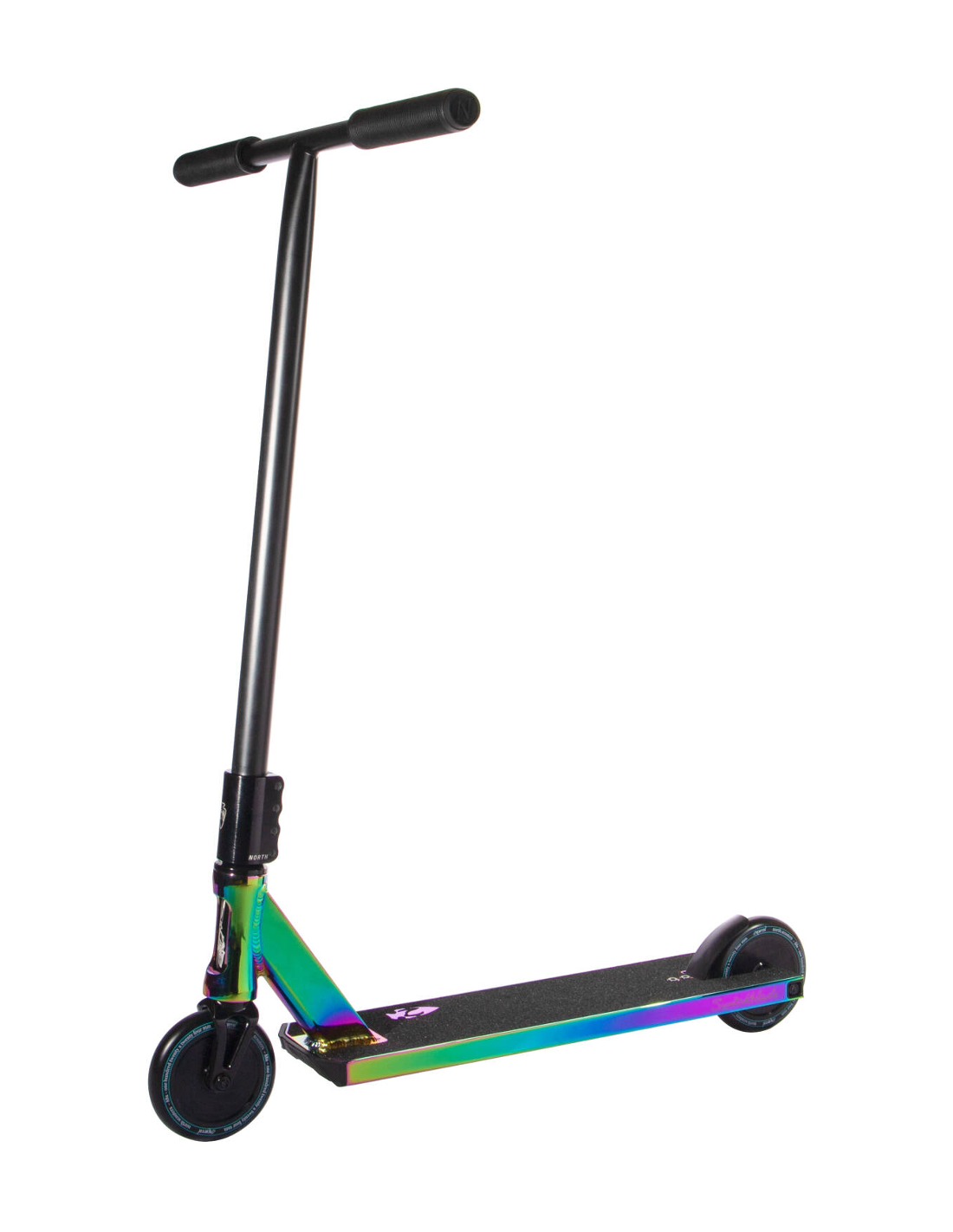 NORTH SWITCHBLADE COMPLETE PRO SCOOTER OIL SLICK BLACK