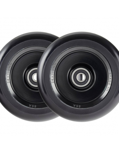 TILT DURARE STAGE III 110 FULLCORE WHEELS BLACK