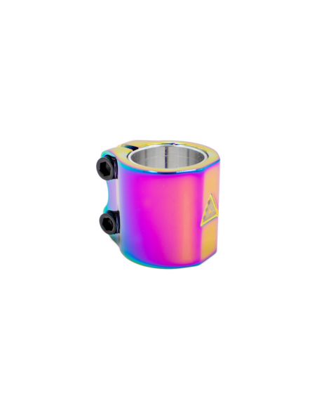 TRYNYTY SIMPLE DOUBLE CLAMP OIL SLICK