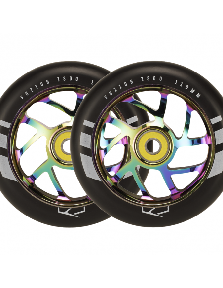 ΡΟΔΕΣ FUZION FLIGHT 110 NEOCHROME ΜΑΥΡΟ