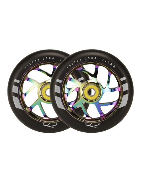 ΡΟΔΕΣ FUZION FLIGHT 110 NEOCHROME ΜΑΥΡΟ