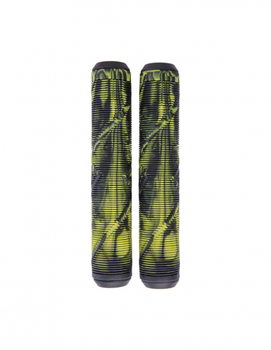 STRIKER LOGO GRIPS BLACK AND YELLOW