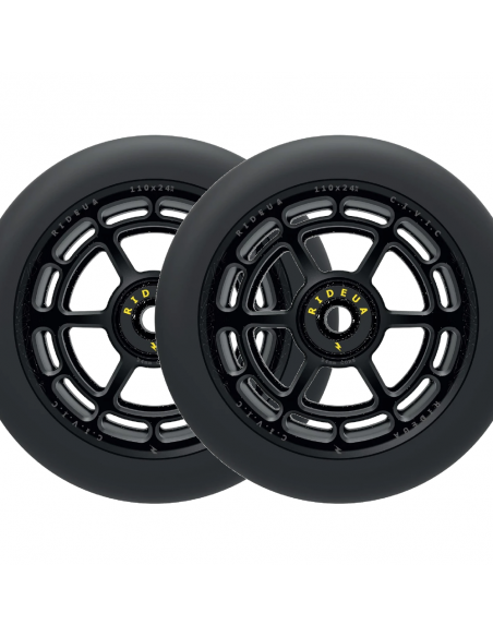 URBANARTT CIVIC WHEELS 110X24 BLACK
