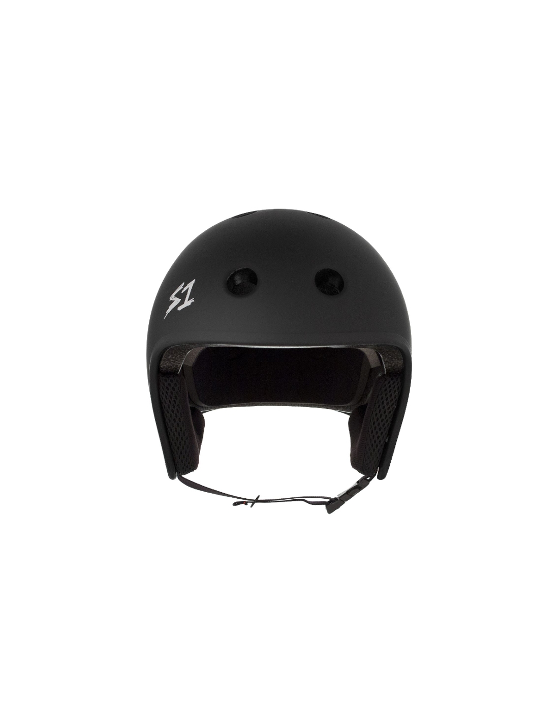 S1 LIFER RETRO HELMET MATT BLACK S
