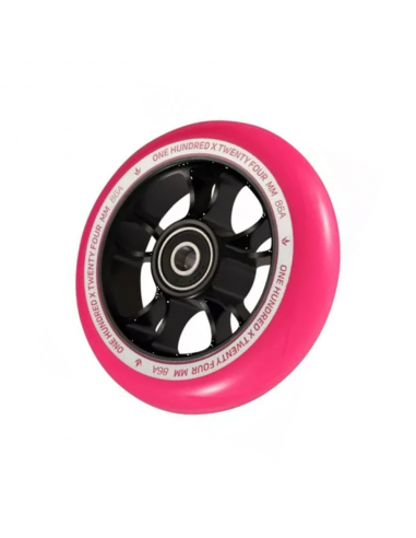 BLUNT 10 SPOKE 100 WHEEL BLACK PINK