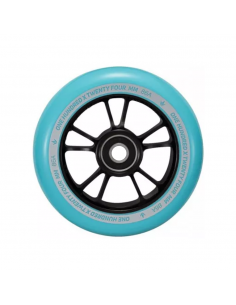 BLUNT 10 SPOKE 100 WHEEL BLACK TEAL