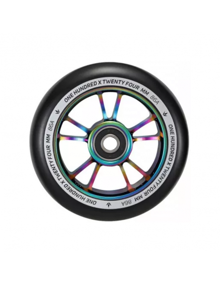 ΤΡΟΧΟΣ BLUNT 10 SPOKE 100 RAINBOW ΜΑΥΡΟΣ
