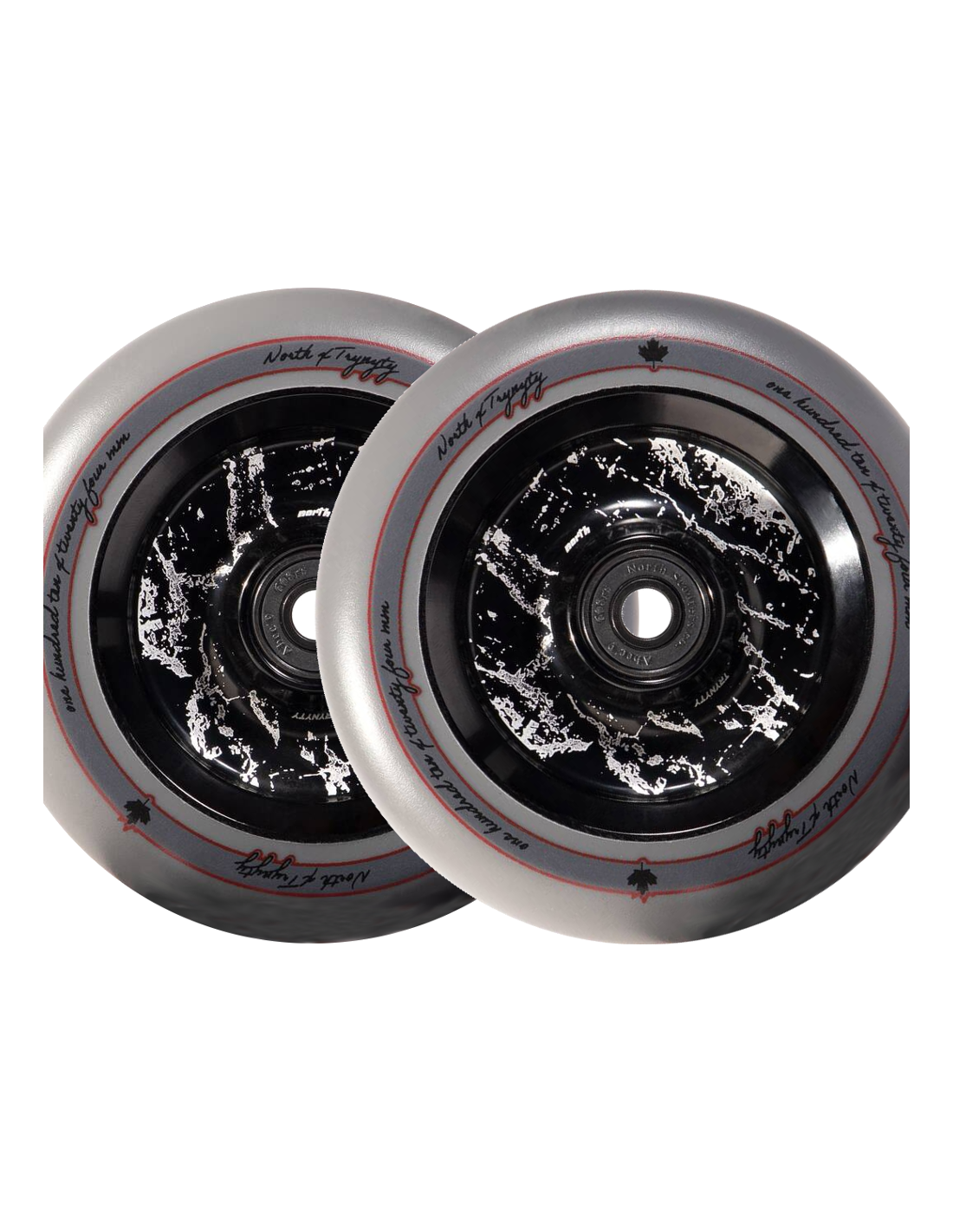NORTH X TRYNYTY COLAB WHEELS BLACK GREY