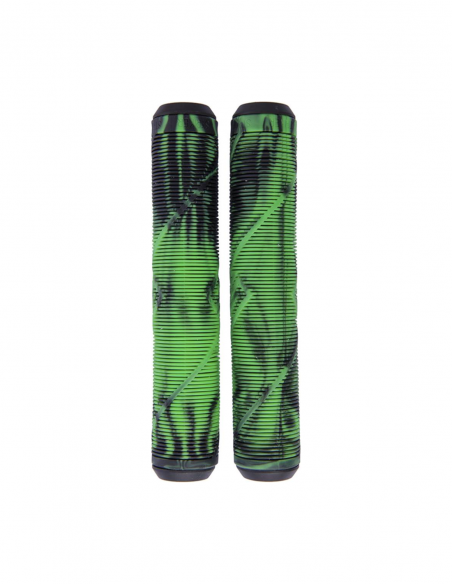 STRIKER LOGO GRIPS BLACK AND LIME GREEN