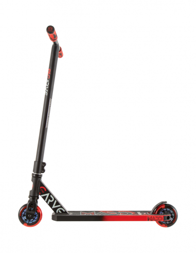 MADD GEAR CARVE PRO X 2020 ΜΑΥΡΟ ΚΟΚΚΙΝΟ