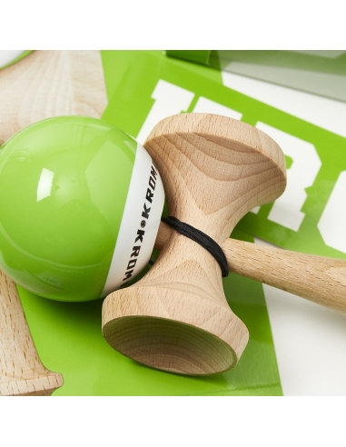 KROM KENDAMA POP LOL LIME GREEN