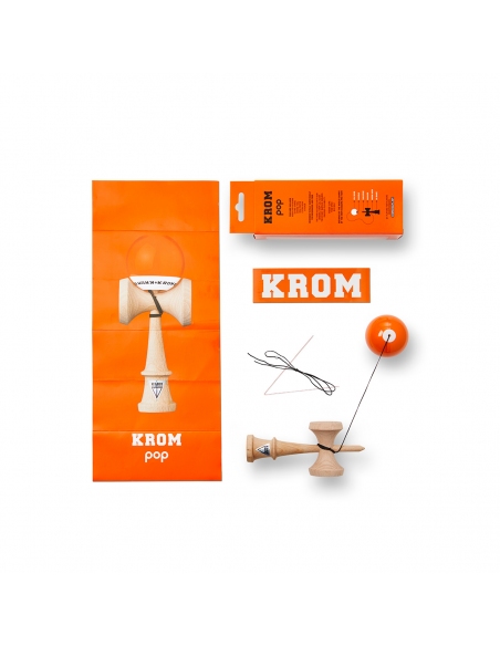 KROM KENDAMA POP LOL ΠΟΡΤΟΚΑΛΙ