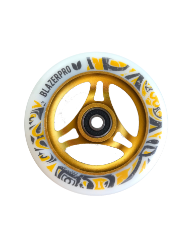 BLAZERPRO TRIPLE XT 110 WHEEL GOLD WHITE