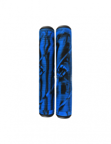 STRIKER LOGO GRIPS BLACK AND BLUE