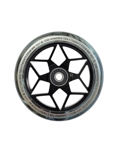 ΡΟΔΑ BLUNT DIAMOND 110 ΜΑΥΡΗ ΑΣΠΡΗ