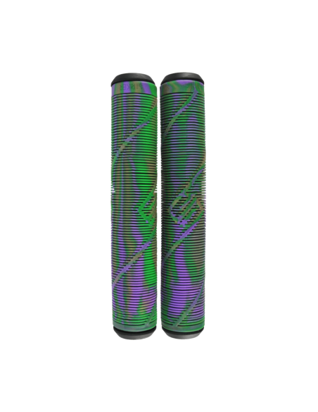 STRIKER LOGO GRIPS GREEN PURPLE