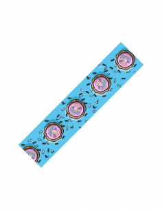 GRIPTAPE CHUBBY CO DOUGHNUT ΜΠΛΕ