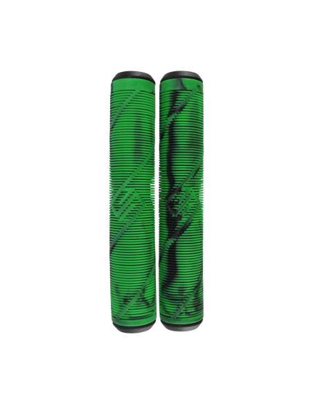 STRIKER LOGO GRIPS BLACK AND GREEN