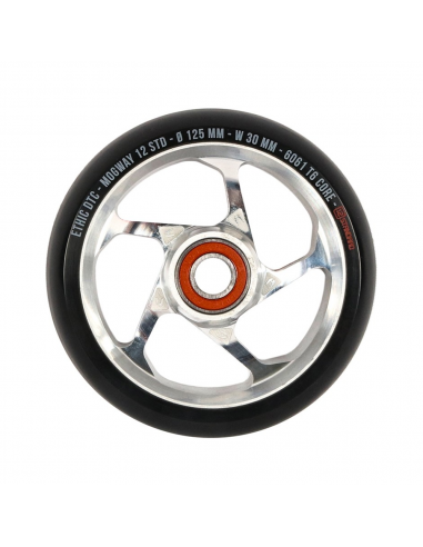 ΤΡΟΧΟΣ ETHIC MOGWAY 12STD 125MM ΜΑΥΡΟΣ