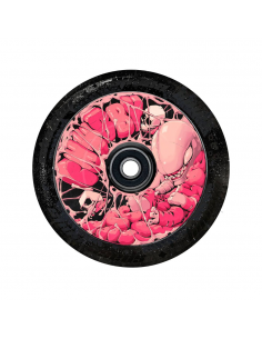 CHUBBY SPACEBOYS WHEEL PINK BLACK GLITTER