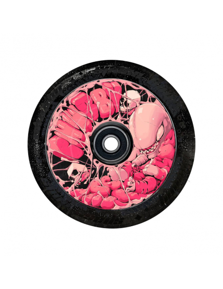 CHUBBY SPACEBOYS WHEEL PINK BLACK GLITTER