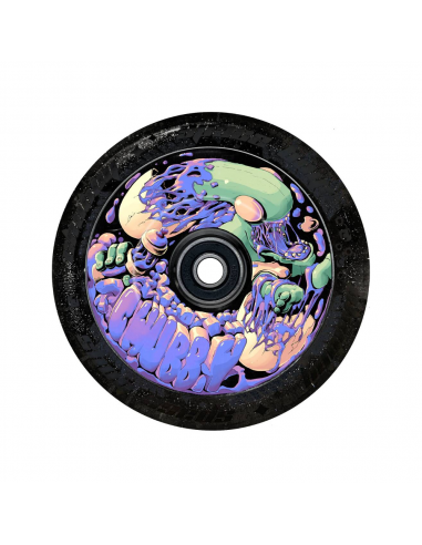 CHUBBY SPACEBOYS WHEEL PURPLE BLACK GLITTER