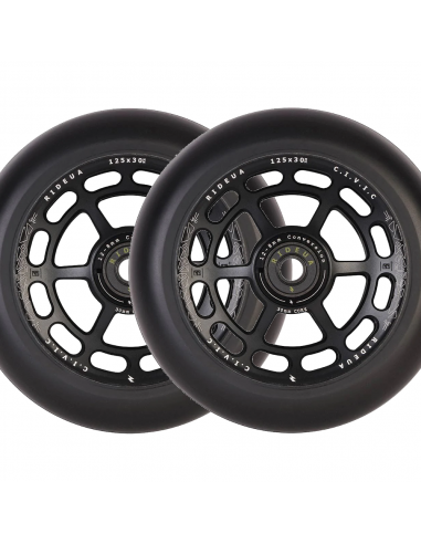URBANARTT CIVIC WHEELS 125X30 BLACK
