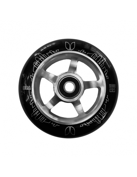 BLAZER PRO OUTRUN 100 WHEEL SILVER BLACK