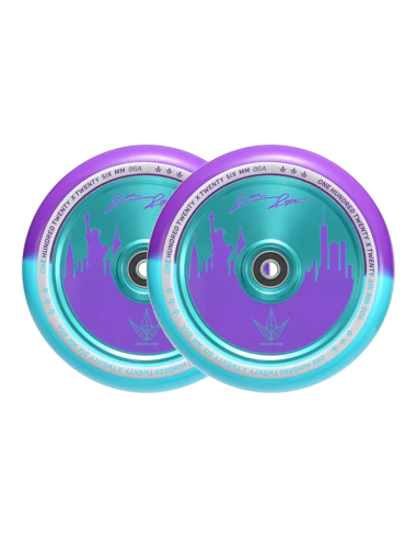 BLUNT 120 JON REYES SIG WHEELS PURPLE TEAL