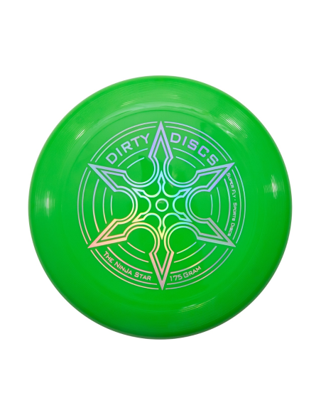 FRISBEE DISC NINJA STAR GREEN