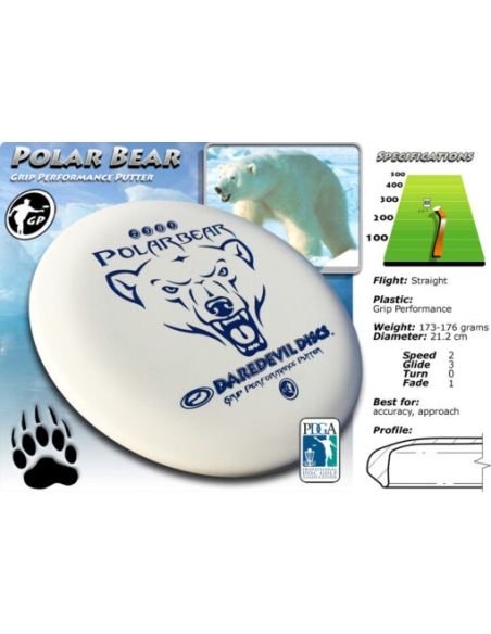 DAREDEVIL XGP POLAR BEAR WHITE