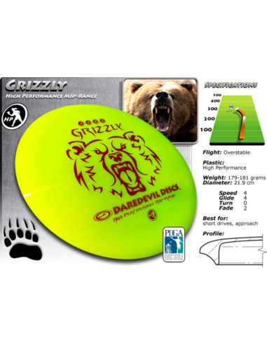 DAREDEVIL HP GRIZZLY ΔΙΣΚΟΣ ΛΕΥΚΟΣ