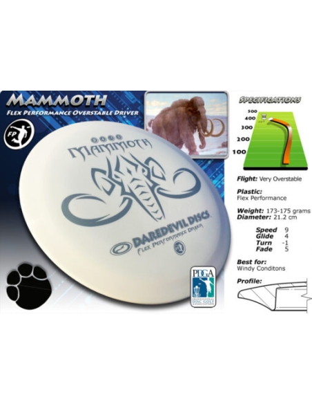 DAREDEVIL FP MAMMOTH ΔΙΣΚΟΣ ΚΙΤΡΙΝΟΣ