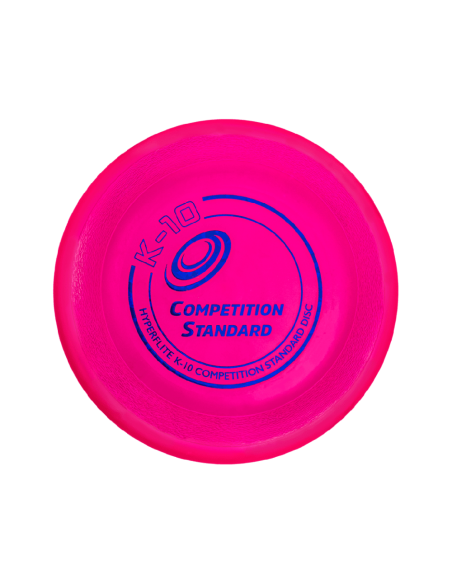 HYPERFLITE K-10 COMPETITION STANDARD DOG DISC PINK
