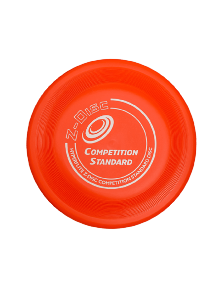 HYPERFLITE Z-DISC COMPETITION STANDARD DOG DISC RED