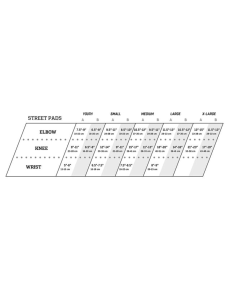 ΕΠΙΓΟΝΑΤΙΔΕΣ PRO-TEC STREET M ΜΑΥΡΕΣ