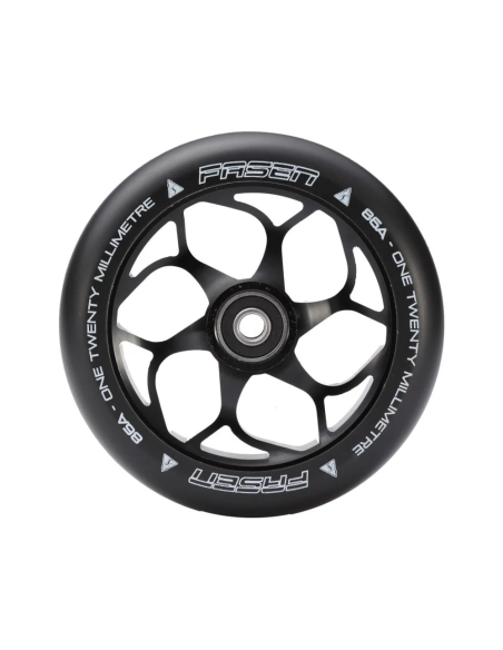 FASEN 120 6 SPOKE WHEEL BLACK