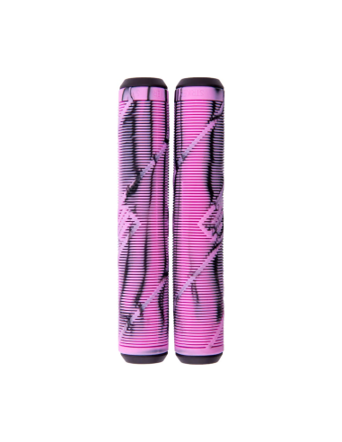 STRIKER THICK LOGO GRIPS BLACK AND PINK