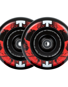 TILT DURARE SELECTS 120 FULLCORE WHEELS SKULLS RED