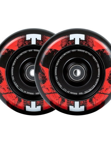 TILT DURARE SELECTS 120 FULLCORE WHEELS SKULLS RED