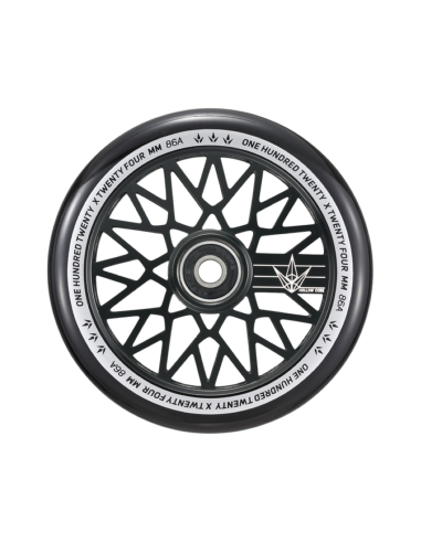 BLUNT DIAMOND HOLLOW CORE WHEEL 120 BLACK