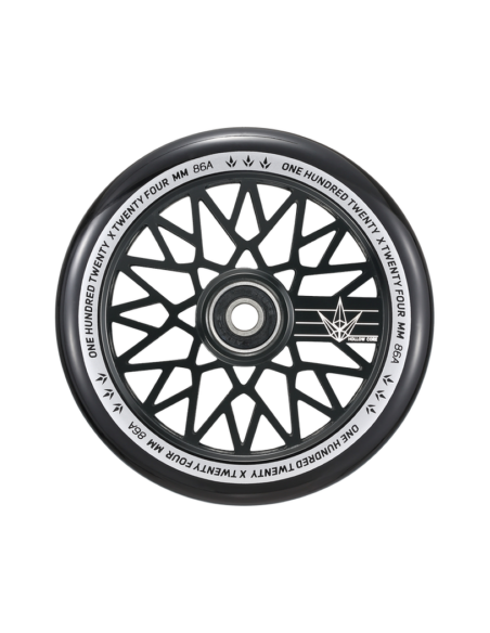 BLUNT DIAMOND HOLLOW CORE WHEEL 120 BLACK