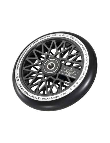 BLUNT DIAMOND HOLLOW CORE WHEEL 120 BLACK