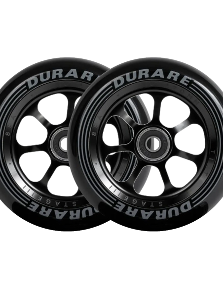 TILT DURARE SPOKED 120 WHEELS BLACK